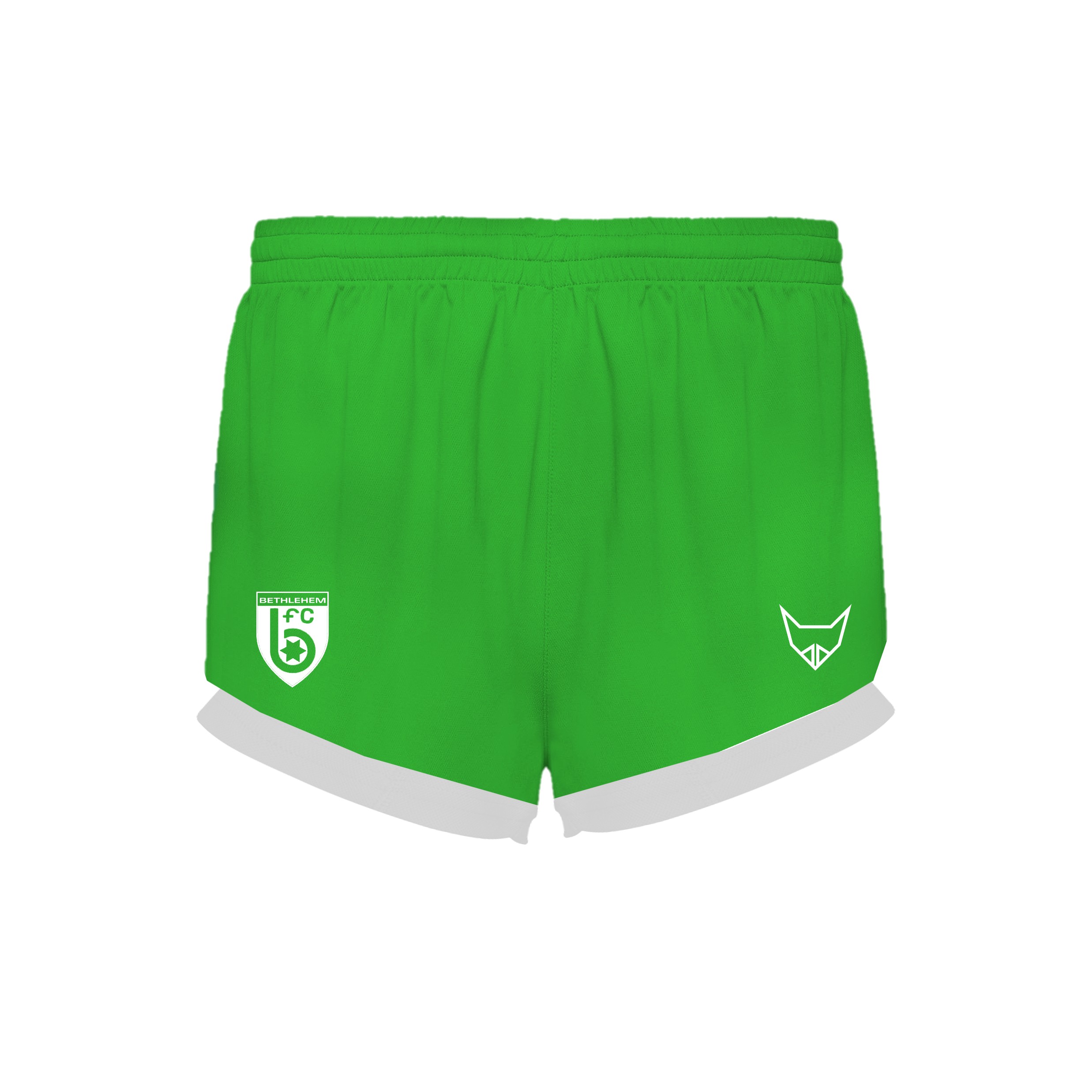 Grüne PRIMEo Damen Fussballshorts Uri Home