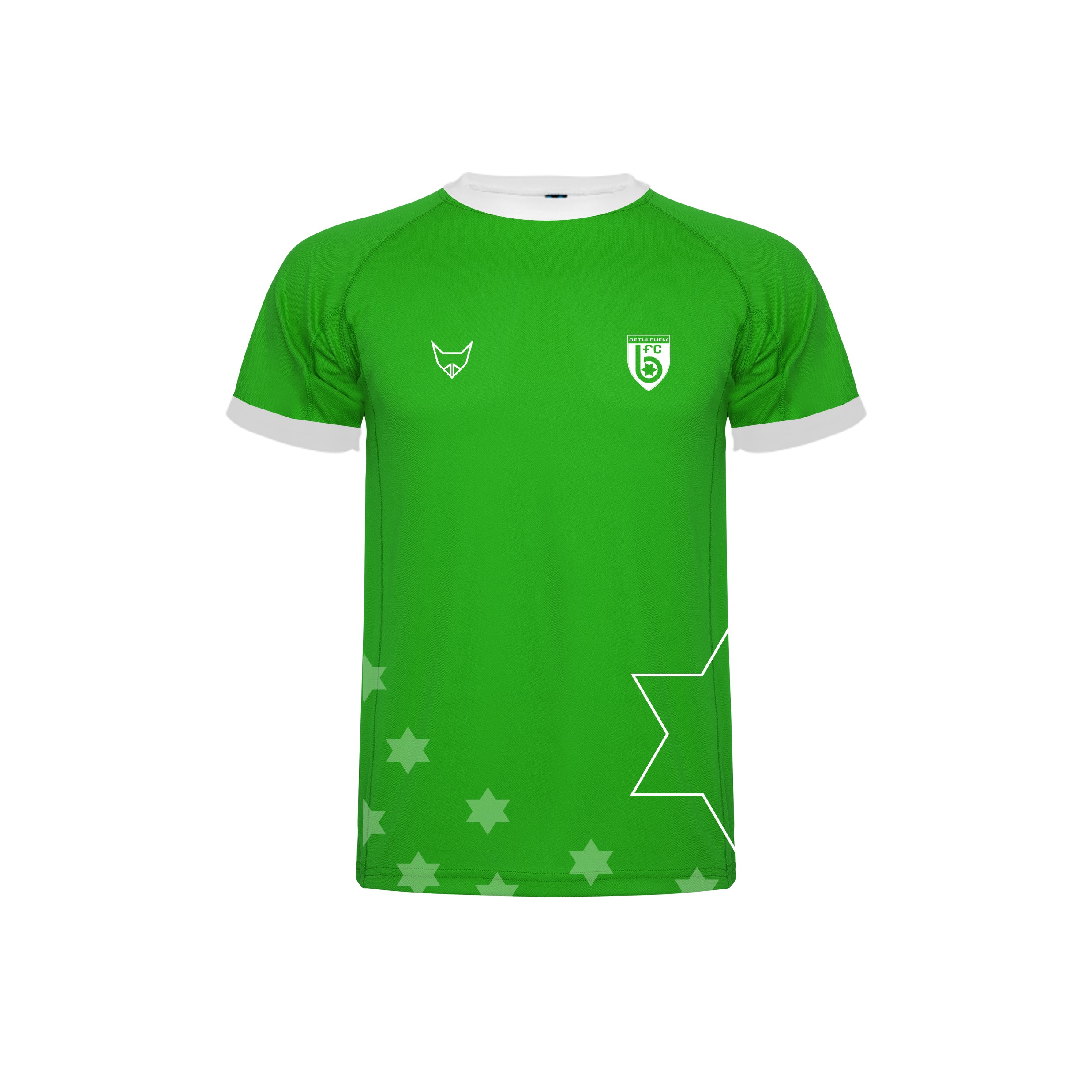 Grünes PRIMEo Ticino Home Herren Fussballtrikot Polyester
