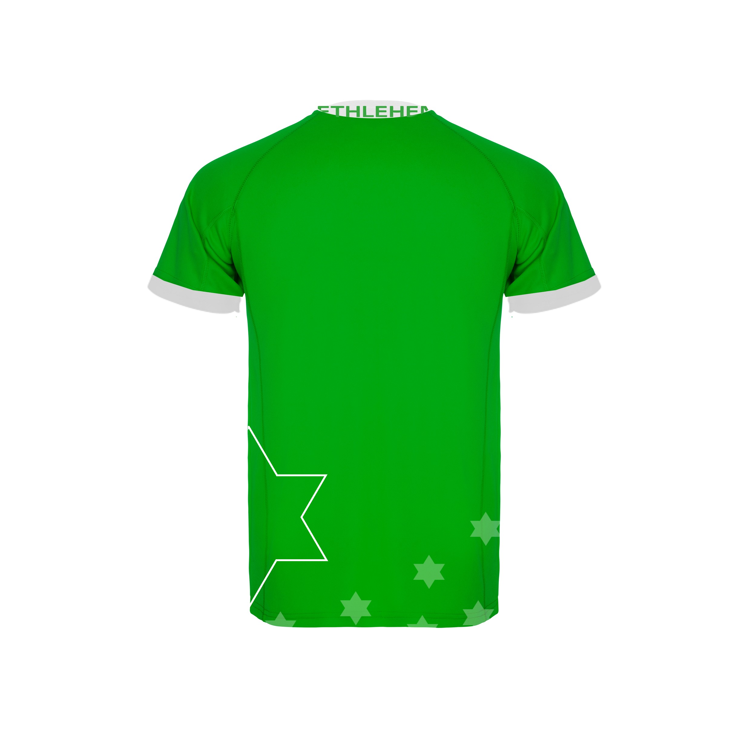 Rückansicht PRIMEo Matchdress Ticino Home/Men in Grün